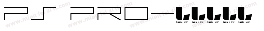 ps pro字体转换